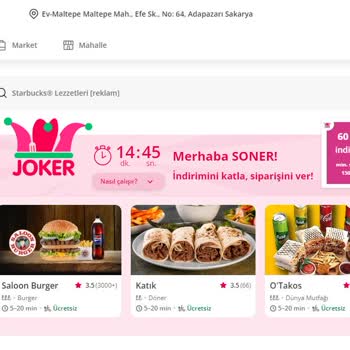 Yemeksepeti "Joker İndirim" Aldatmacası