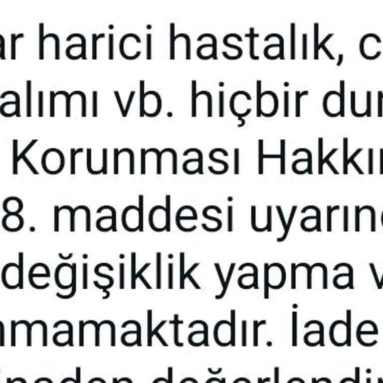Biletino Saçma İade Kuralı Yüzünden Mağduruz