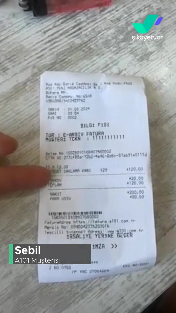 A101 Aktüel Ürün Stoğu Olmaması videonun kapak resmi