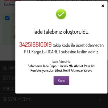 Sefamerve Müşteri Hizmetlerini 20 Gündür Bir Türlü Bağlanamıyorum