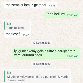 Electrolux İzmit Servisi Mısırlıoğlu Tic 10 Aydır Siparişimi Getirmedi