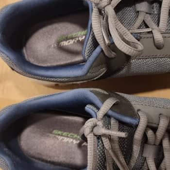 Skechers Track- Scloric Erkek Gri Spor Ayakkabı Soyulması