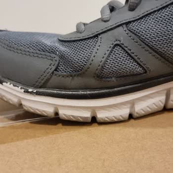 Skechers Track- Scloric Erkek Gri Spor Ayakkabı Soyulması