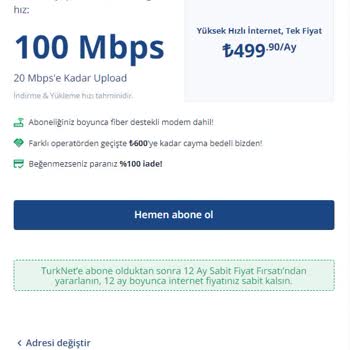 TurkNet Hız Aldatmacası, 100 Verip 1000 Parası Alıyor.