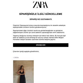Zara'nın Organizasyonsuzluğu Ve Profesyonel Olmayan Yaklaşımları