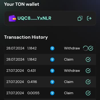 Telegram Madencilik Botundan Coin Çekim Sorunu