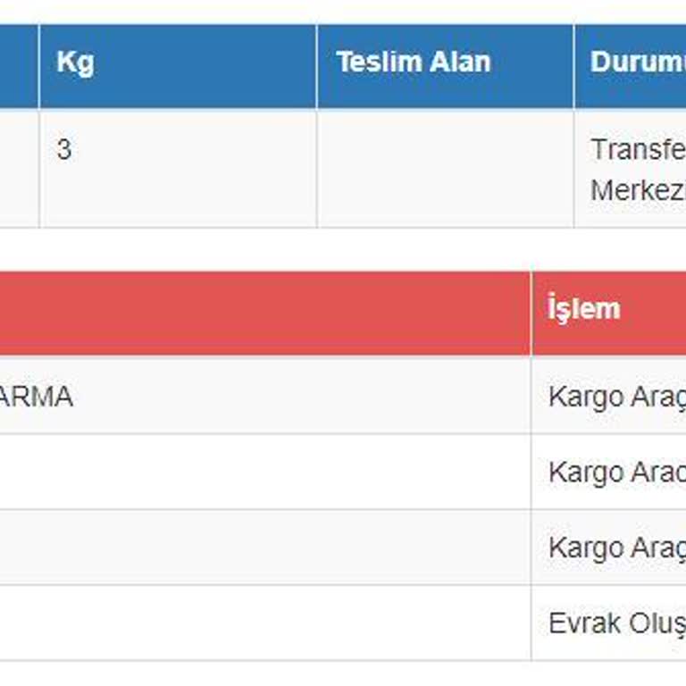Sürat Kargo 3 Gündür Hareket Görmeyen Kargo!
