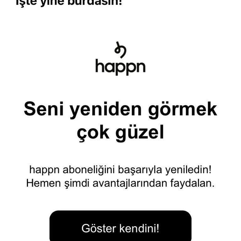 Happn Para İadesi İstiyorum