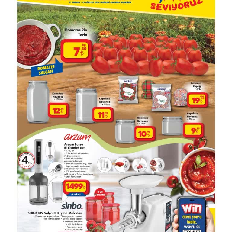 Şok Market Fırsat Ürünleri Yok