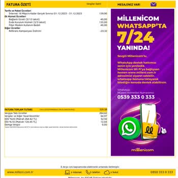 Millenicom Sürekli Artan İnternet Fiyatları Ve Ek Ücretler