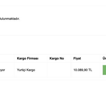 Kevser Sarıoğlu Stüdyodan Sipariş Teslim Edilmeme Sorunu