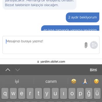 Obilet Uçak Bileti İptali