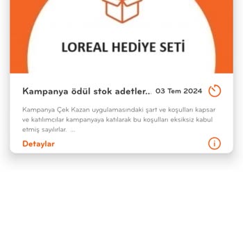 Çek Kazan Geciken Loreal Hediye Seti Ve Yetersiz Müşteri Desteği