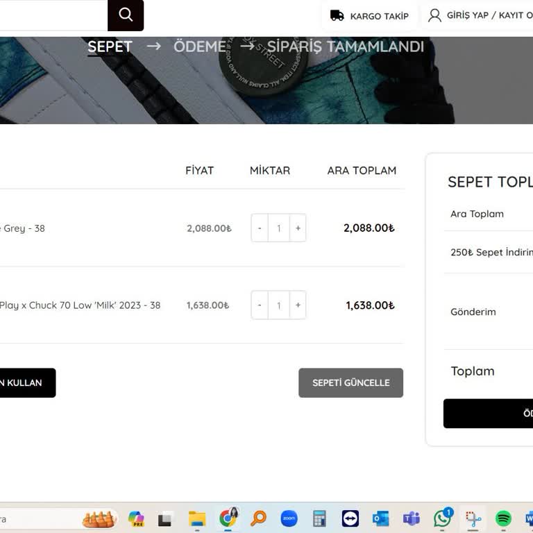 Goodstep Markanın Ayakkabı Ücretini Alıp Ayakkabıyı Göndermedi