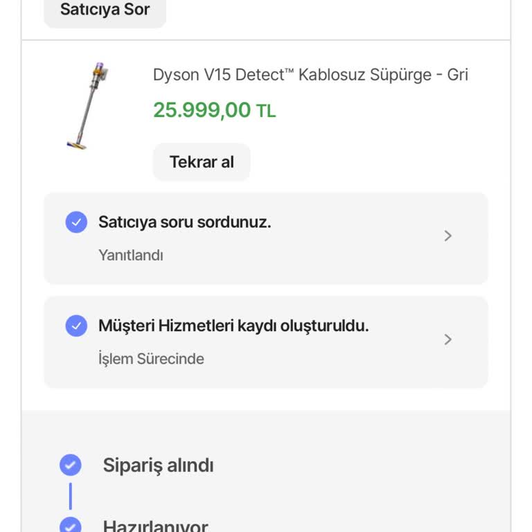Dyson Türkiye Ürünü Yollamıyor Stokta Üstelik