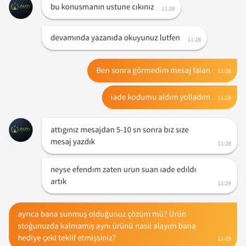 Trendyol'dan Aldığım Mamanın Haksız Yere Analiz Sürecine Alınması.