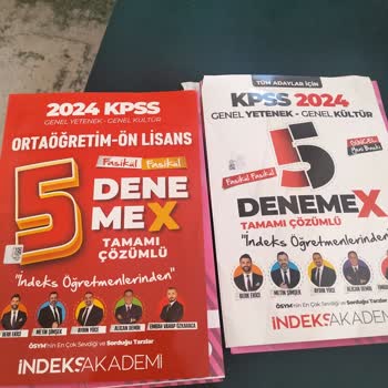 İndeks Kitap Aynı Deneme Farklı Kapaklarda.