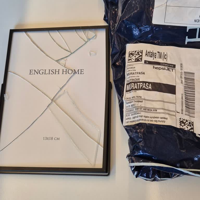 English Home Kırık Gelen Ürün