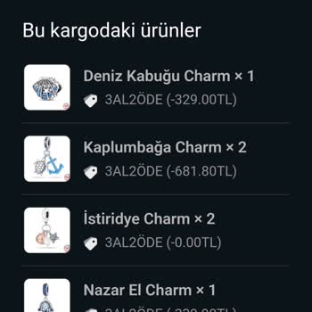 Charmdunyasi.com Sipariş Eksik Geldi