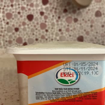 Ekici Peynir Kutusunda Daha Kutu Açılmadan Şişme