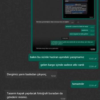 GS Store Ödemesini Yaptığım Dergimi Göndermiyor