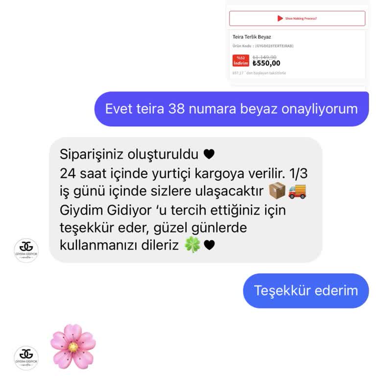GiydimGidiyor Suratıma Telefonu Kapatan Bağıran Bir Satıcı Kargoyu Kabul Etmiyorum
