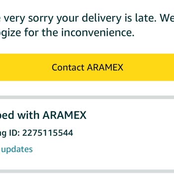 Eyvah Kargom Aramex'te