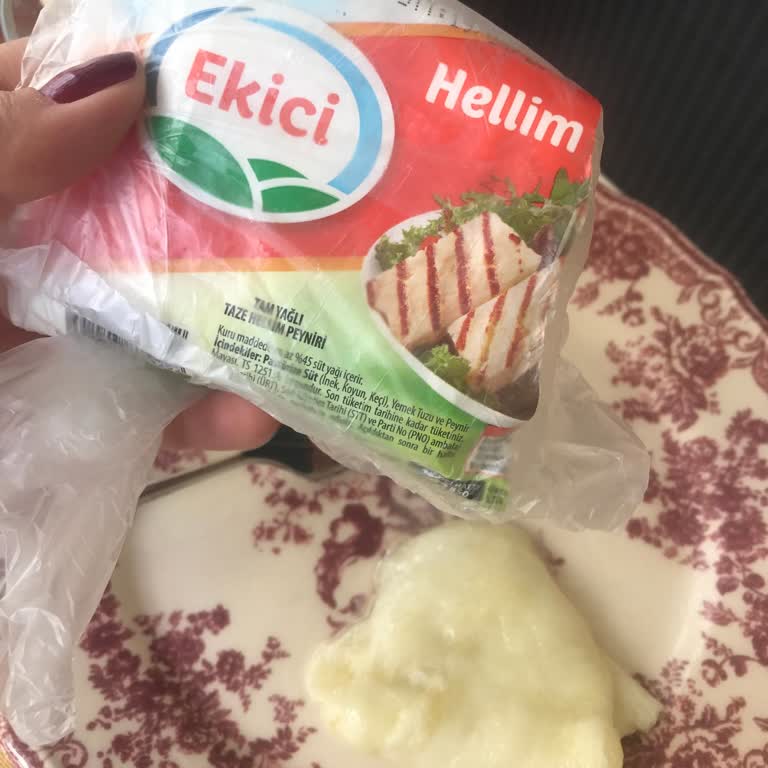 Ekici Peynir Ekici Hellim Kaşar Gibi Eridi