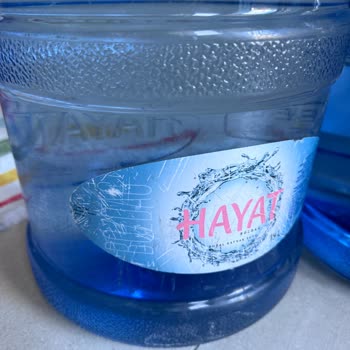 Hayat Su Pis Danone Hayat İçecek Damacanaları