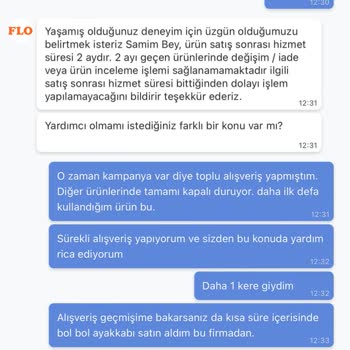 FLO Ayakkabı FLO, Müşterisini Mağdur Ediyor