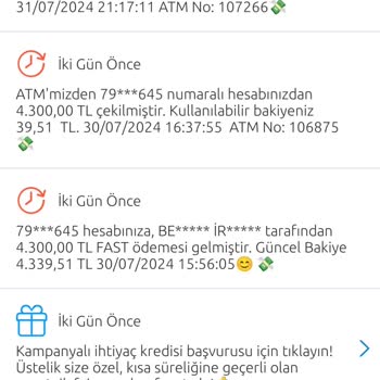 Yapı Kredi 7 İş Günü Saçmalığı