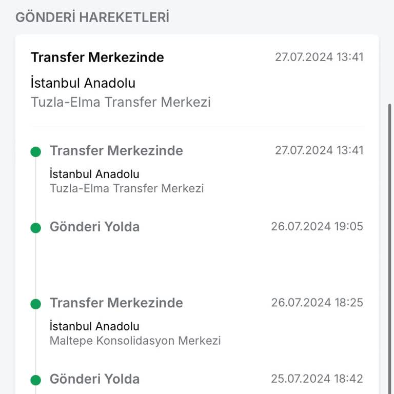 Trendyol Express Kargom Gelmedi 27