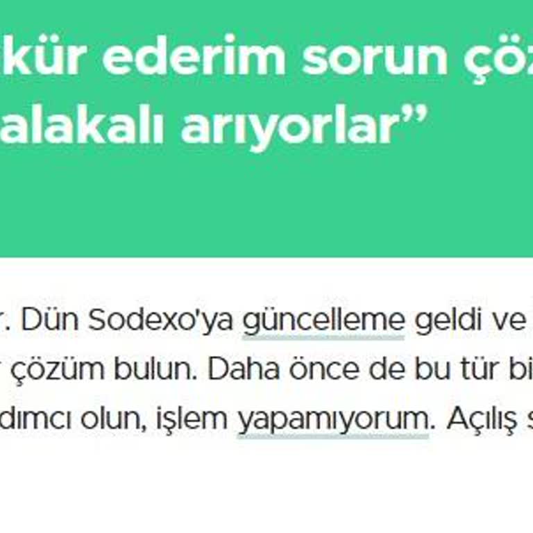 Yine Pluxee Yine Ay Başı Ve Yine Bağlantı Sorunsalları :) )