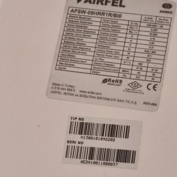 Airfel'in Sahibi Daikin Klima Kumandası Temin Etmekten Aciz!