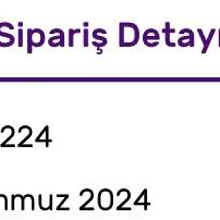 Gratis Siparişim Kargoya Verilmiyor