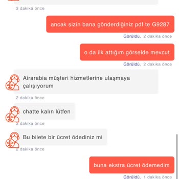 Turna.com Yanlış Havalimanı Bileti Atıyor.