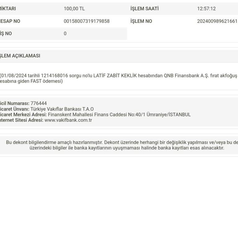 QNB Finansbank Para Yatırım Hatası