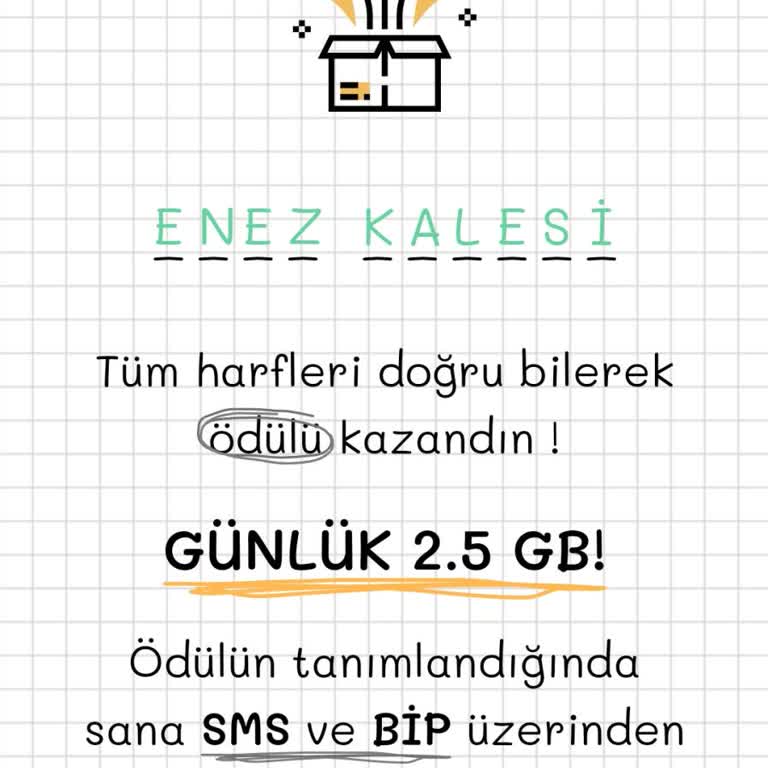 BİP Adam Asmaca Oyunu