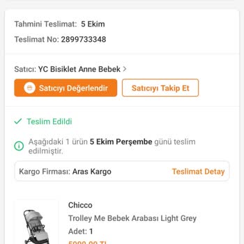 Chicco Katlama Aparatı Bozuldu