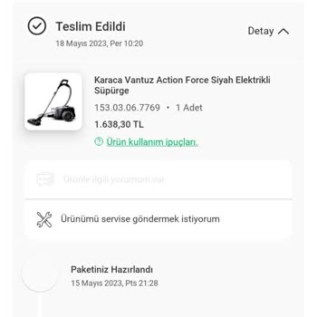 Karaca Züccaciye Karaca Yetkili Servis İşini İyi Yapmıyor