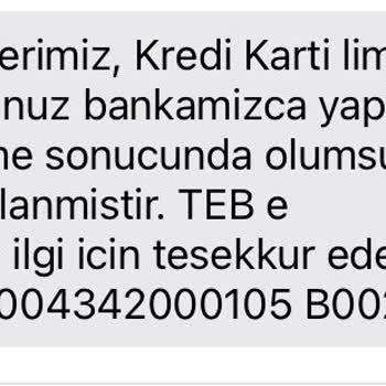 TEB Yeni Müşteri Mağduriyeti