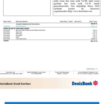 Denizbank Kredi Kartı Aidatı Yasal Değil
