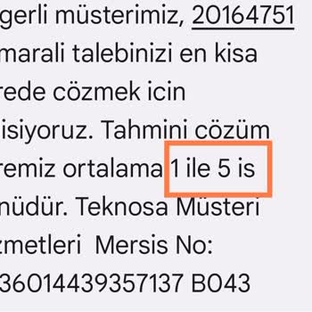 Teknosa Ürün Teslimat Problemi!