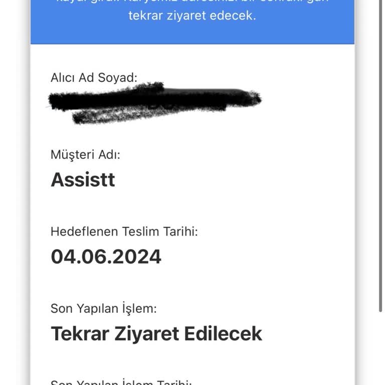 AGT Kurye Kargomu 2 Aydır Teslim Etmiyor
