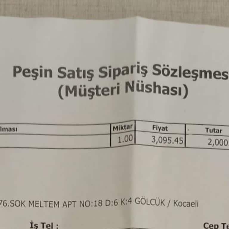 Sümerler Mobilya Mağaza Telefonlara Yanıt Vermiyor