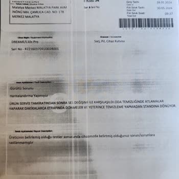Media Markt Dreame Marka Ürünün Değişimi Yapmaması