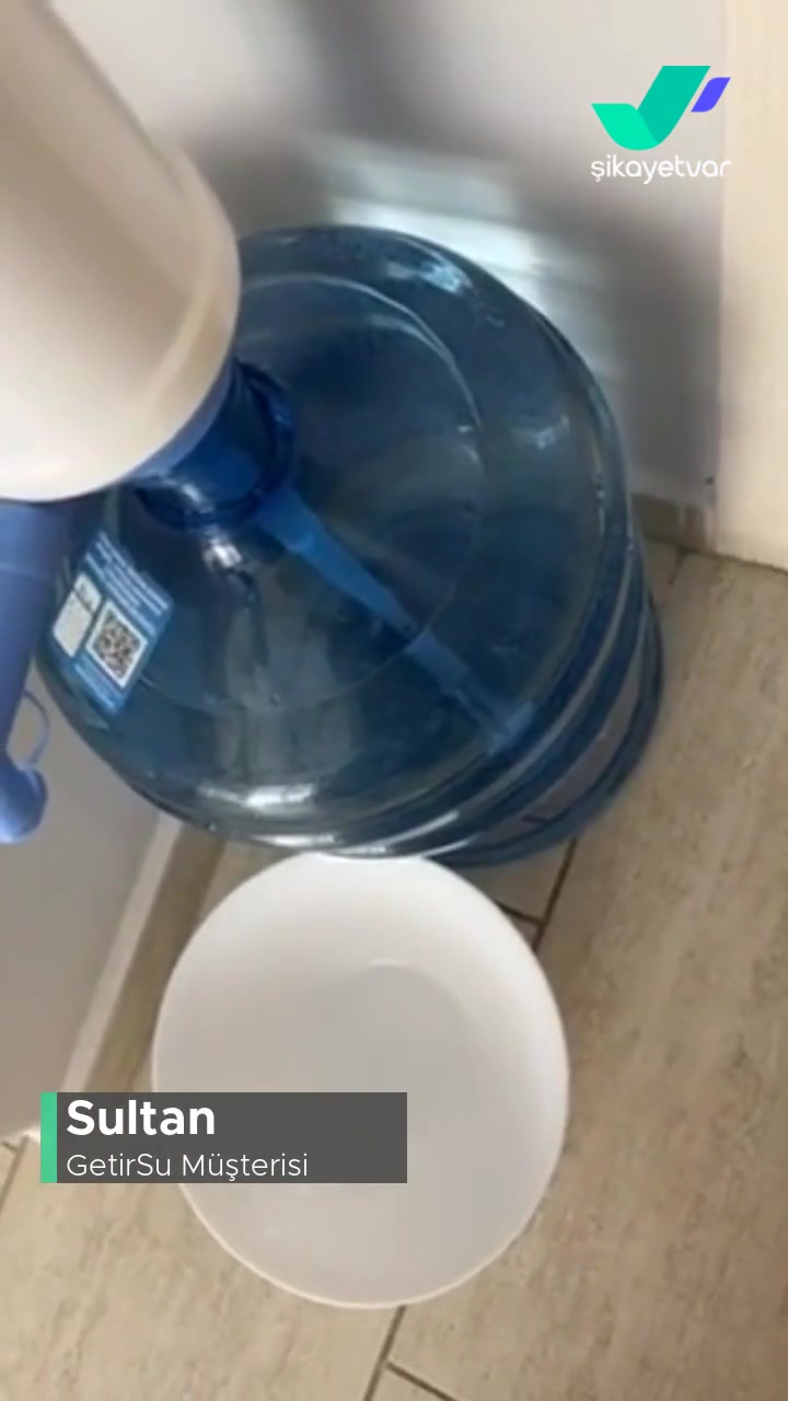 GetirSu İle Sakadan Damacana Siparişi Çatlak Olduğu Halde Değişmiyor! videonun kapak resmi