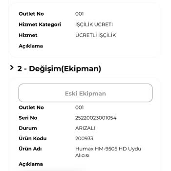Digiturk Haksız Yere Alınan Servis Ücreti!
