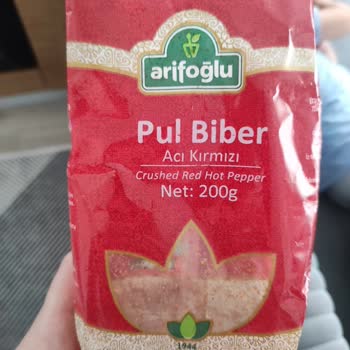 Arifoğlu Pul Biber Acı Değil