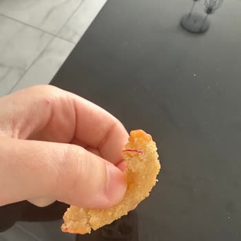 BİM Bonfrit Marka Soğan Halkasından İp Çıktı